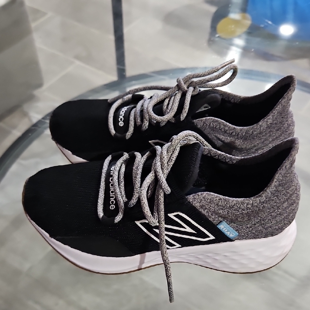 New Balance Fresh Foam Roav Black and Gray Sneakers Toddler Boys Size 13